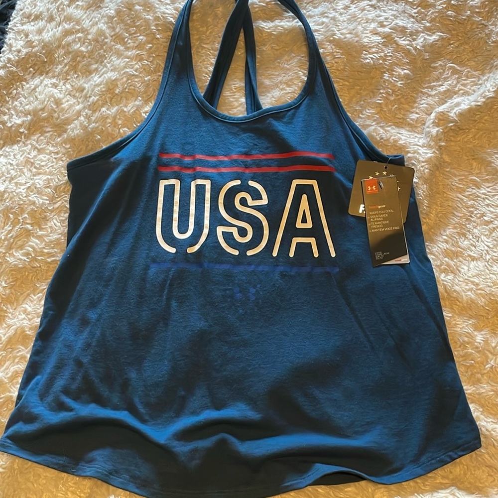 USA Under Armour Tank size medium